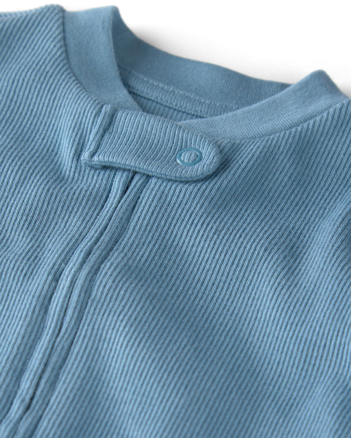 Baby Organic Cotton Rib Sleep & Play Pajama - Image 2