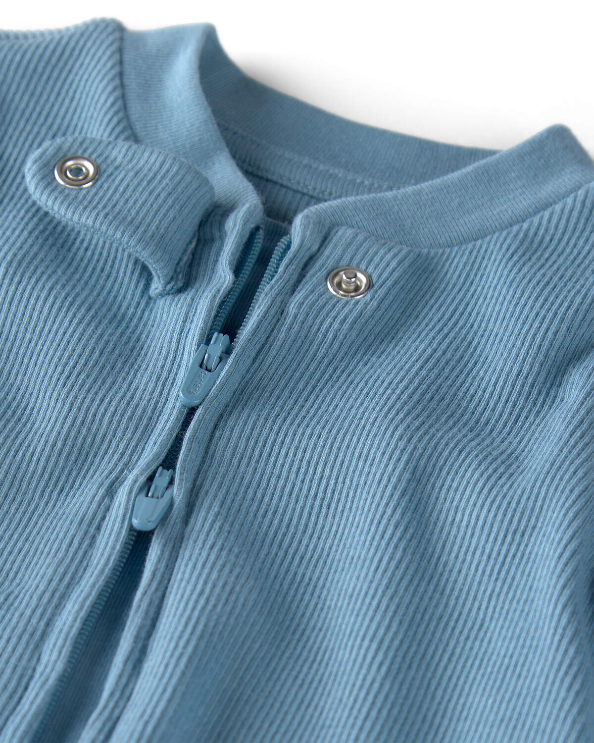 Baby Organic Cotton Rib Sleep & Play Pajama - Image 3