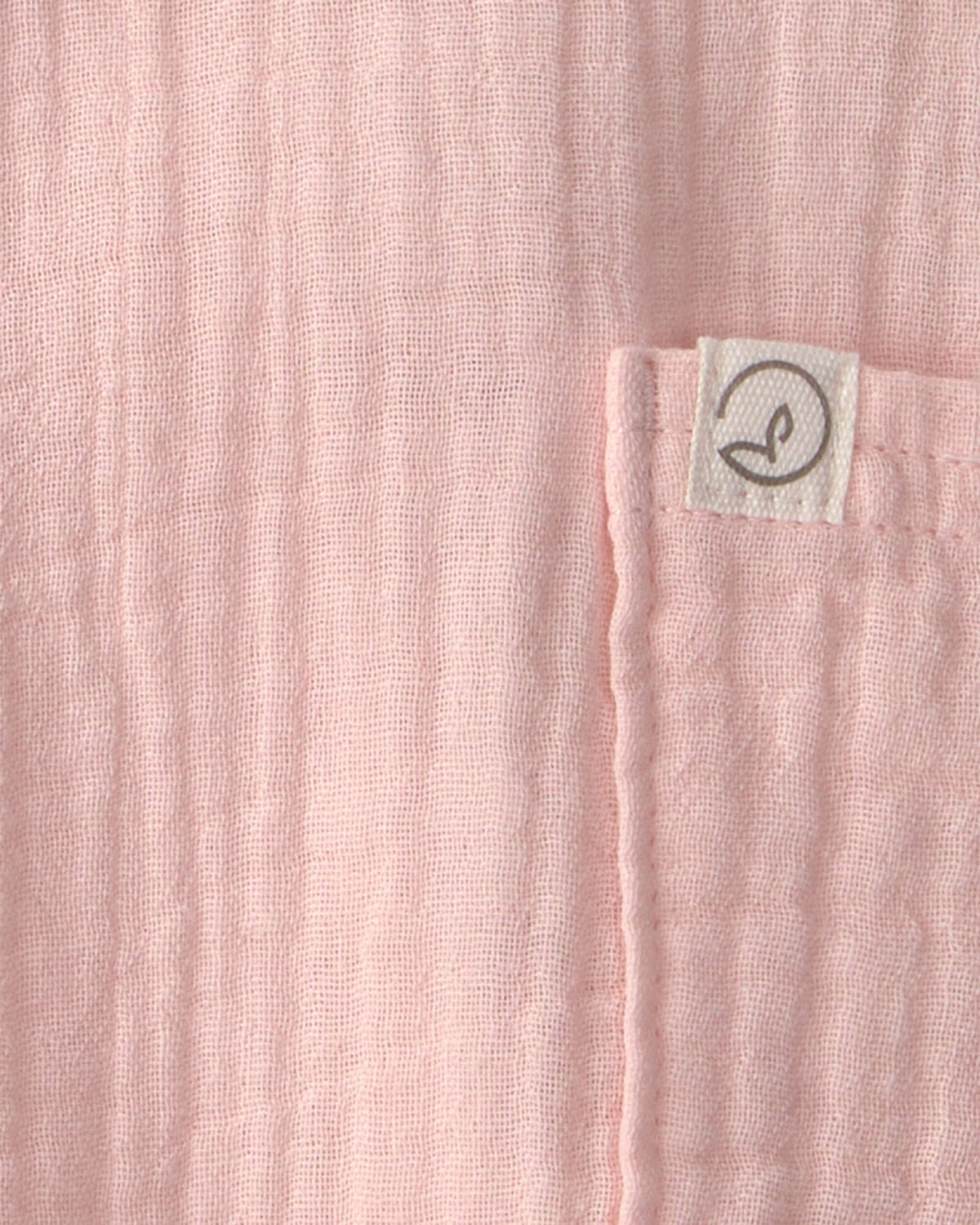 Baby Girl Organic Cotton Gauze Overalls - Image 4