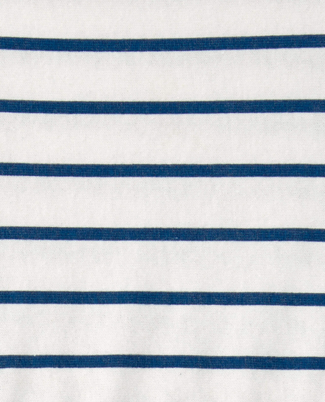 Baby Girl Striped Short-Sleeve Dress - Blue/Ivory - Image 4