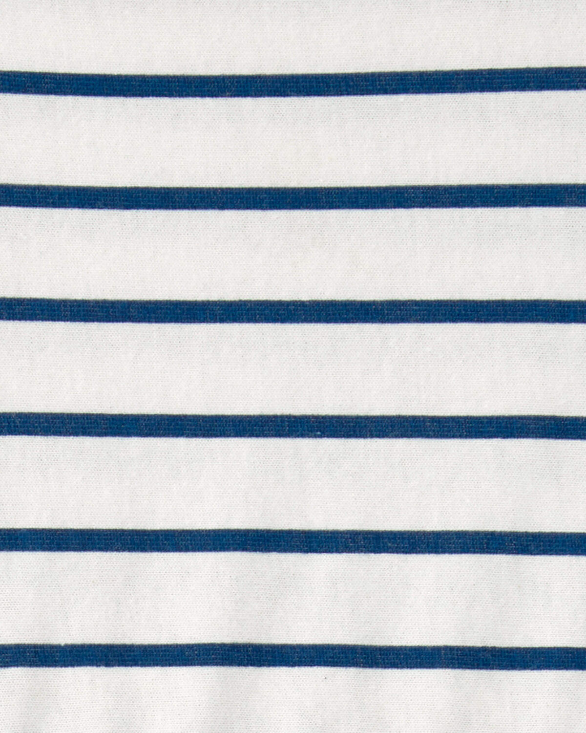 Baby Girl Striped Short-Sleeve Dress - Blue/Ivory - Image 3