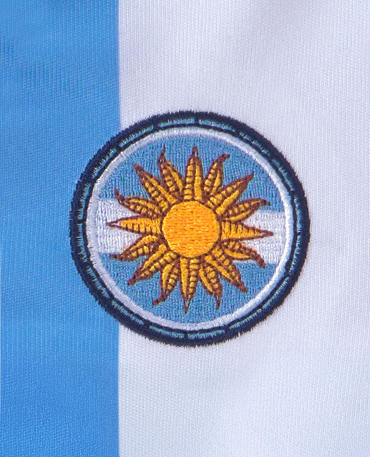 Baby Umbro Argentina Soccer Romper - Light Blue/White - Image 7