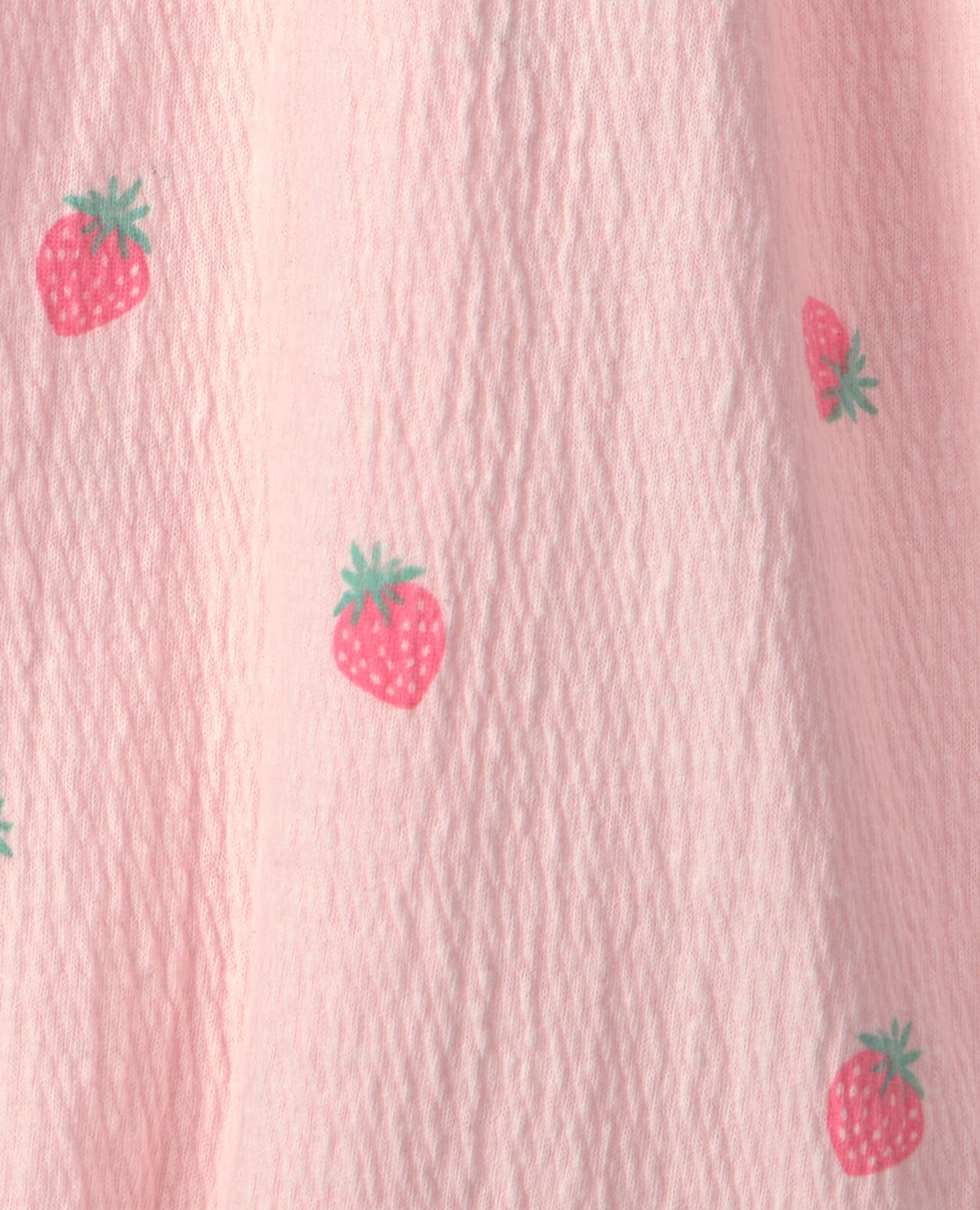 Baby Girl Gingham Flower Romper - Pink - Image 6