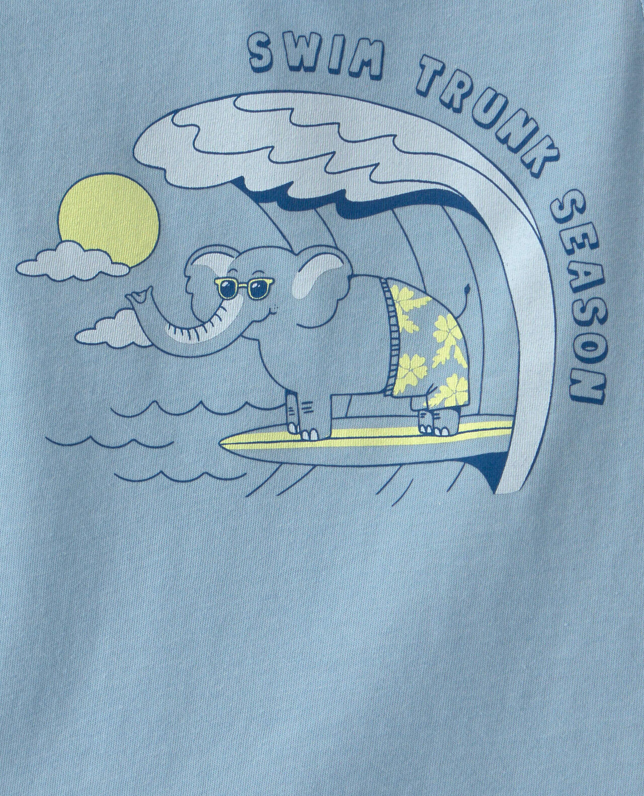 Baby Boy Elephant Graphic Tank - Blue - Image 3