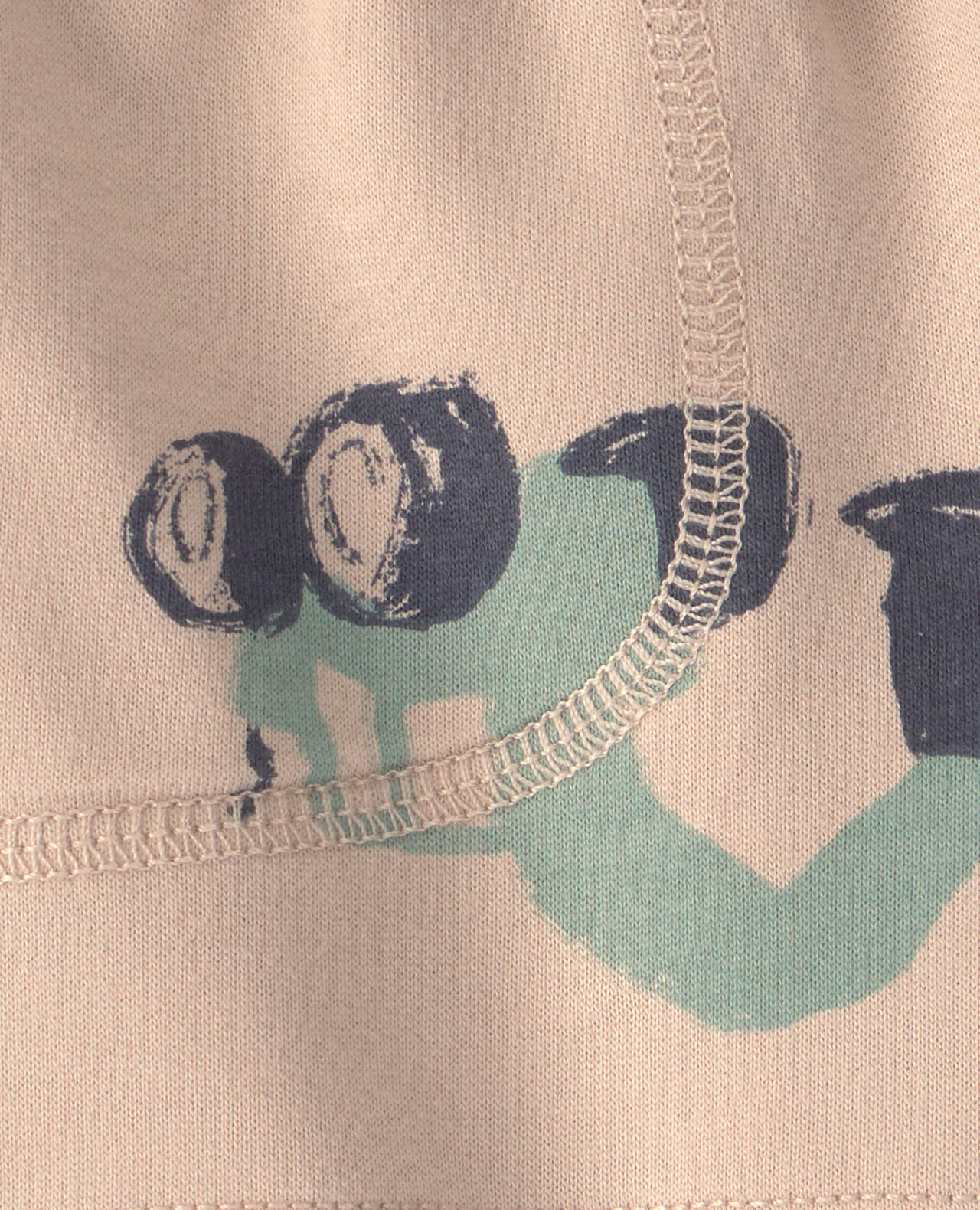 Baby Boy Helicopter French Terry Shorts - Blue - Image 7