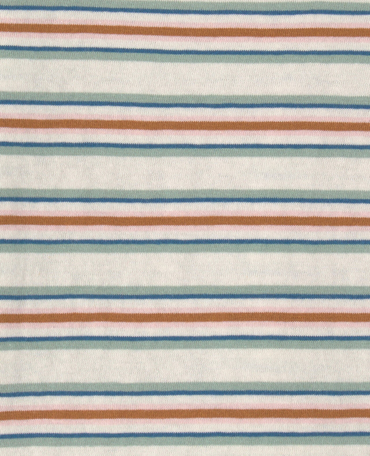 Baby Boy Striped Short-Sleeve T-Shirt - Blue/Green - Image 4