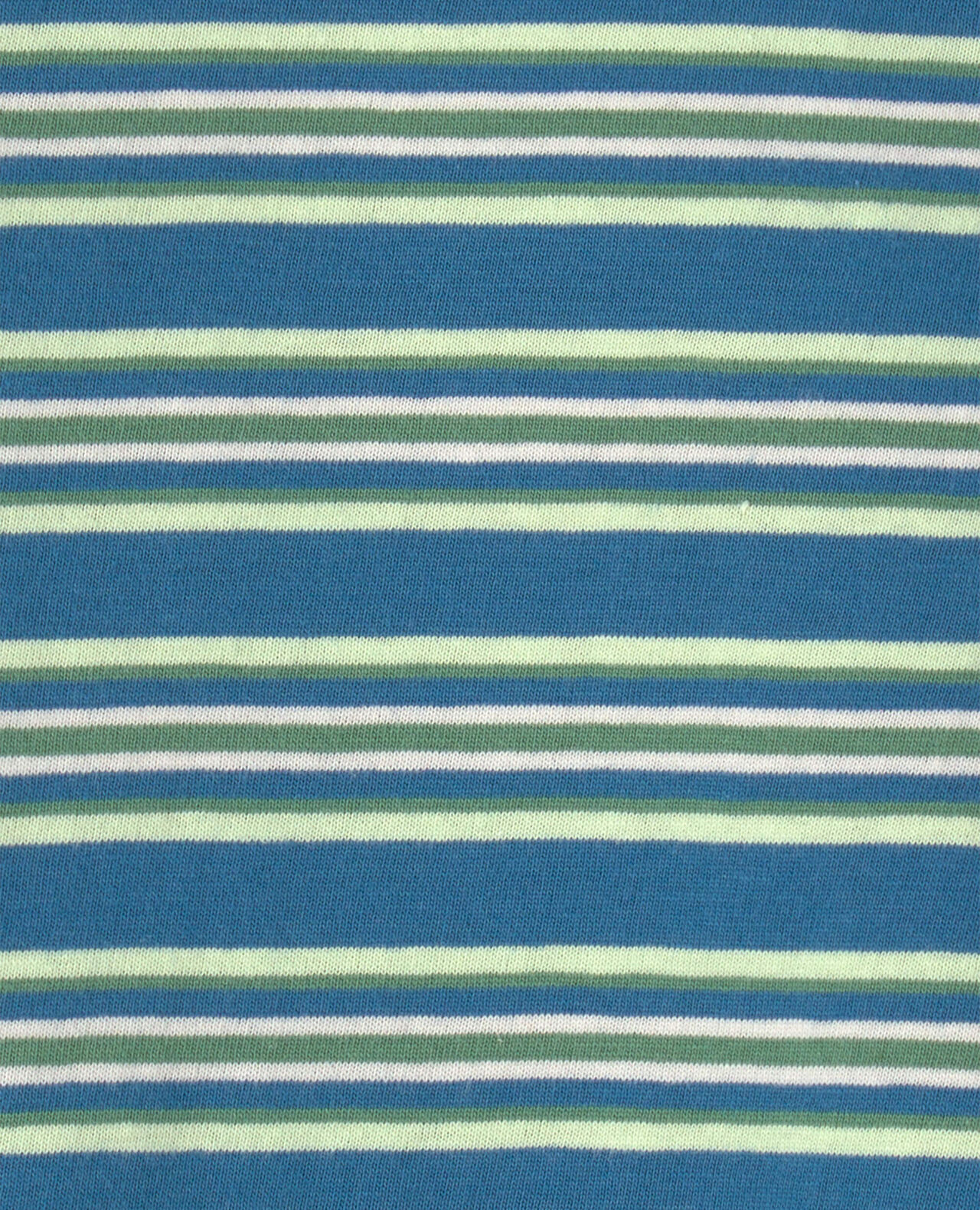 Baby Boy Striped Short-Sleeve T-Shirt - Blue/Green - Image 3