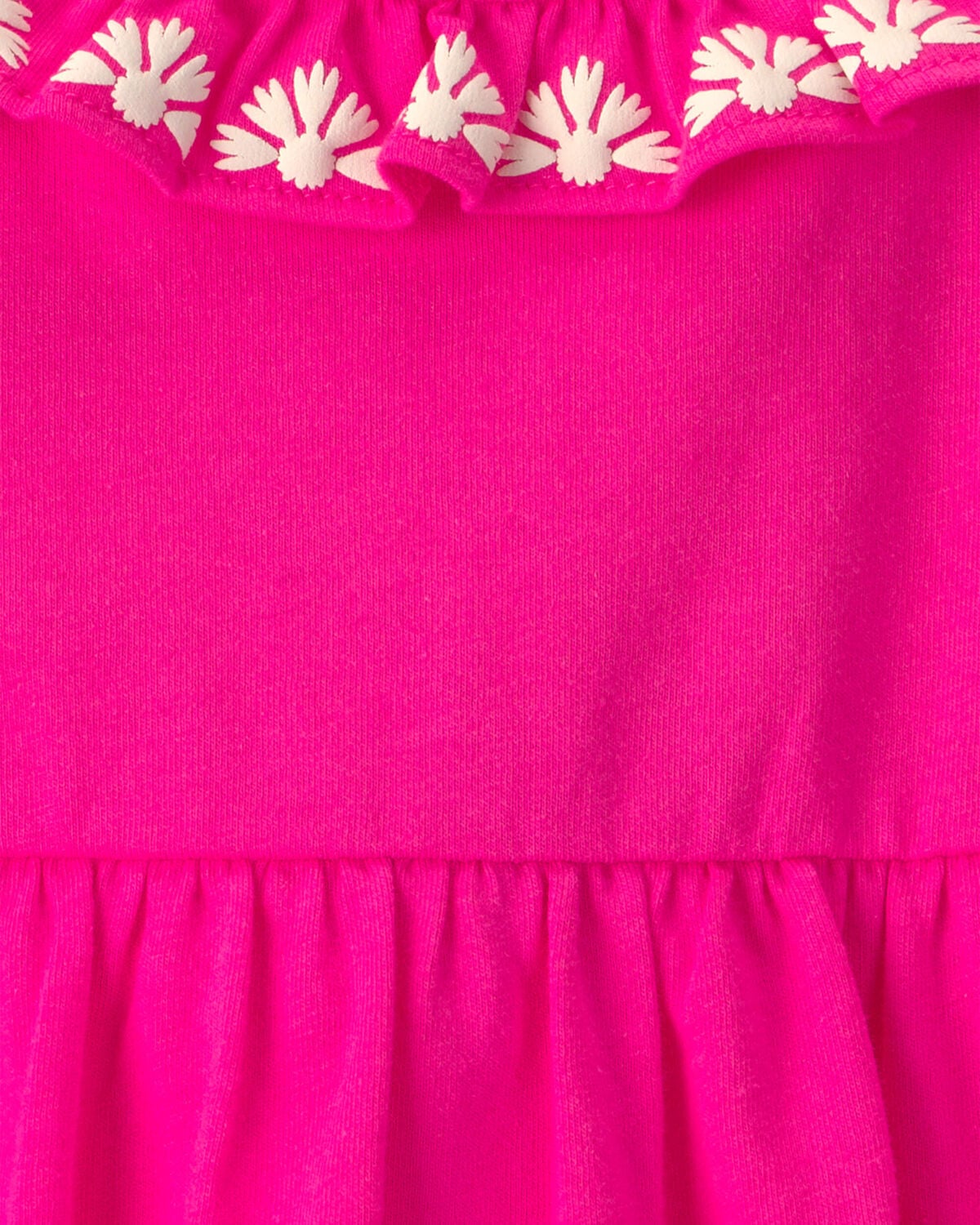 Baby Girl Sleeveless Bodysuit Dress - Pink - Image 3