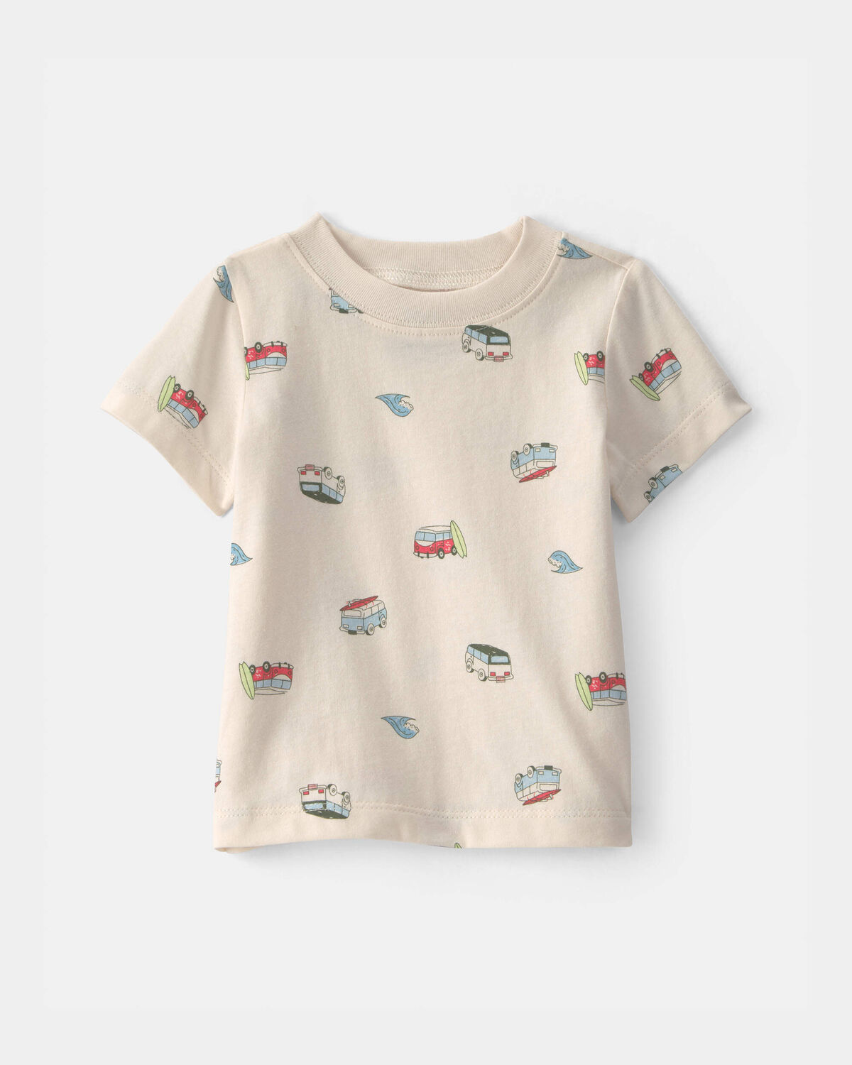 Baby 2-Piece Beachy Van Shortall Set - Blue - Image 3