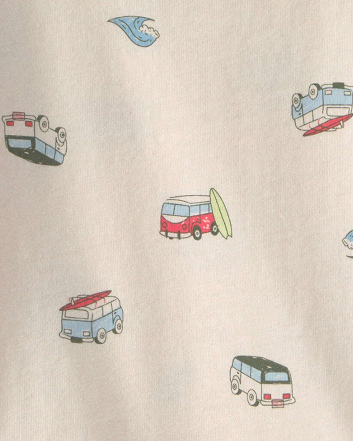 Baby 2-Piece Beachy Van Shortall Set - Blue - Image 5