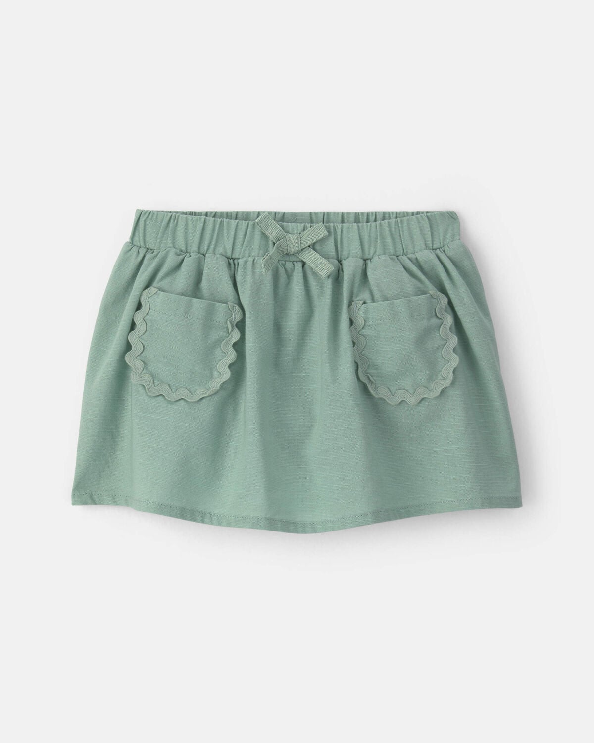Baby Girl Pocket Skort - Green