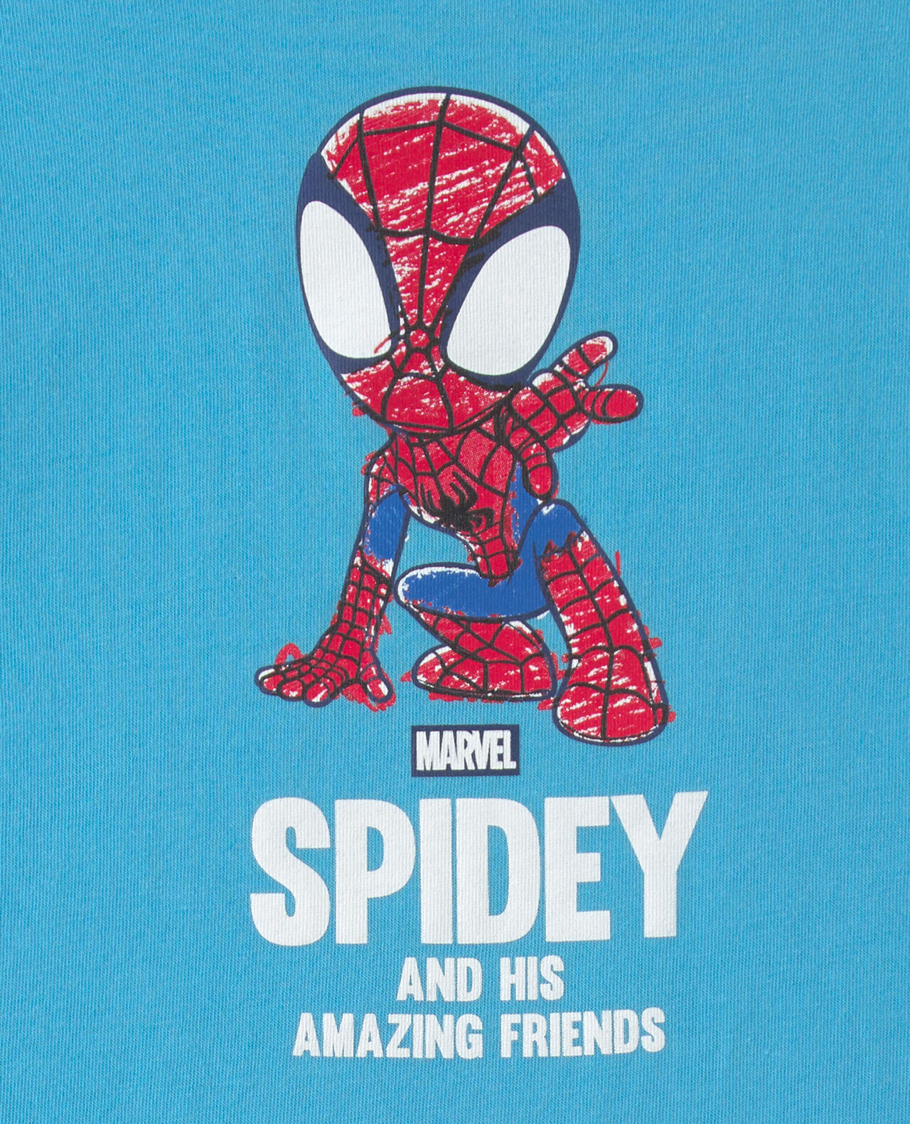 Baby Boy 2-Piece ©Marvel Spider-Man Short-Sleeve Top & Short Set - Blue - Image 4