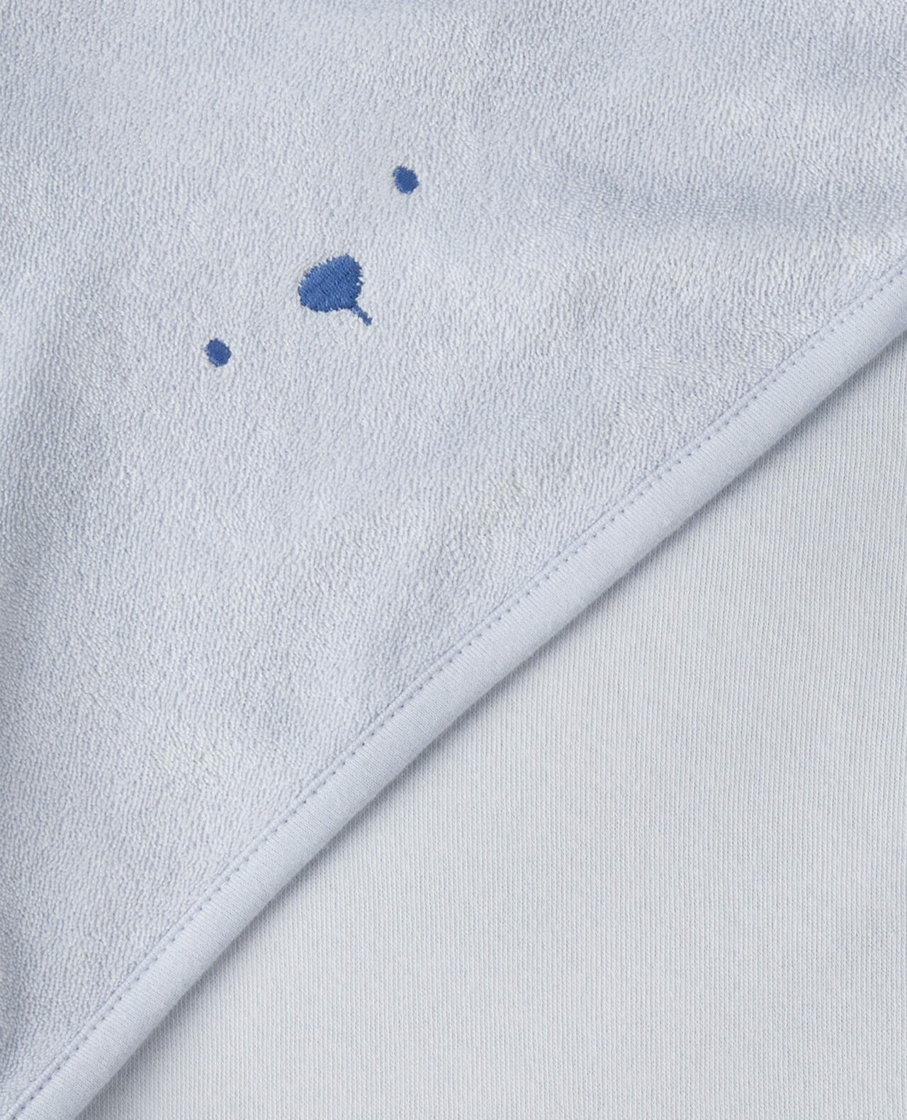 Baby 2-Pack Bear Terry Towels - Blue - Image 3