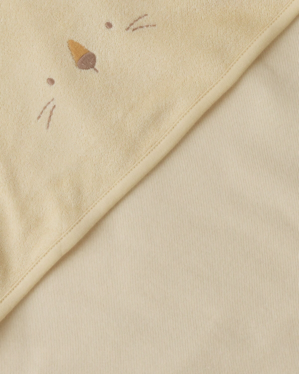 Baby 2-Pack Lion Terry Towels - Yellow - Image 2
