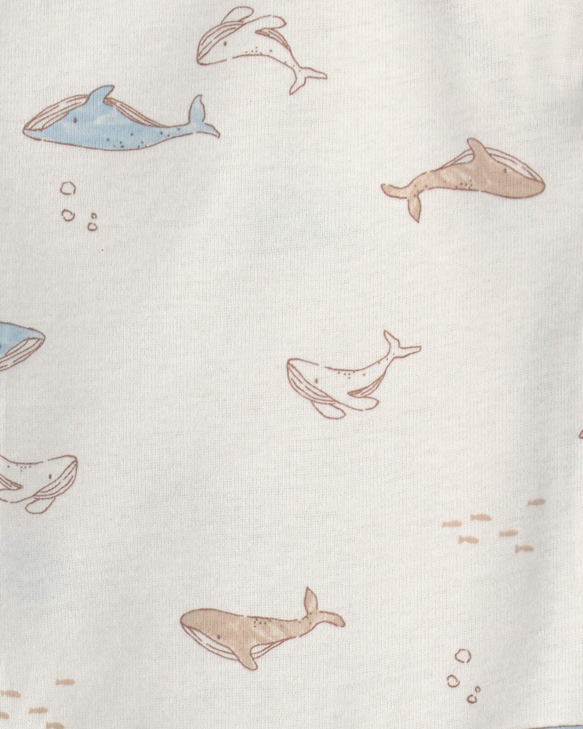 Baby 3-Piece Whale Long-Sleeve Top & Pant Set - Ivory - Image 2