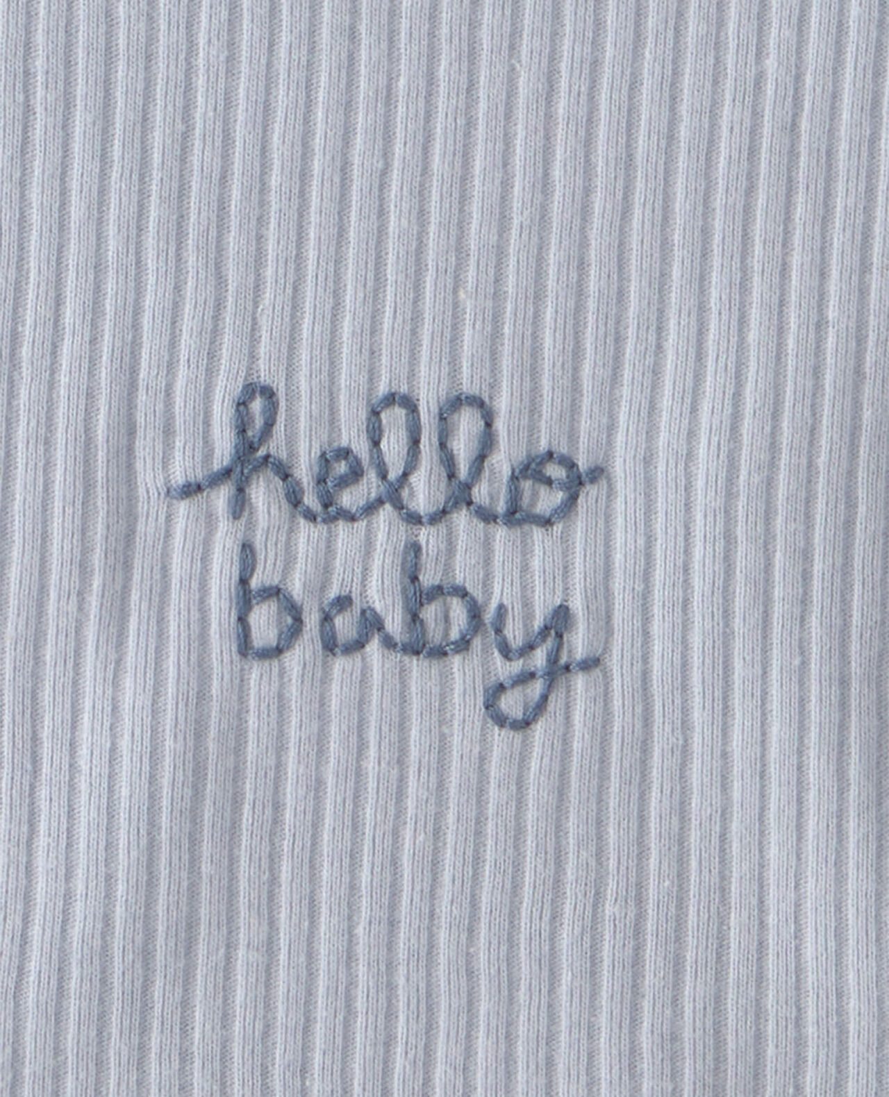Baby 3-Pack Whale Bibs - Blue/Ivory - Image 4