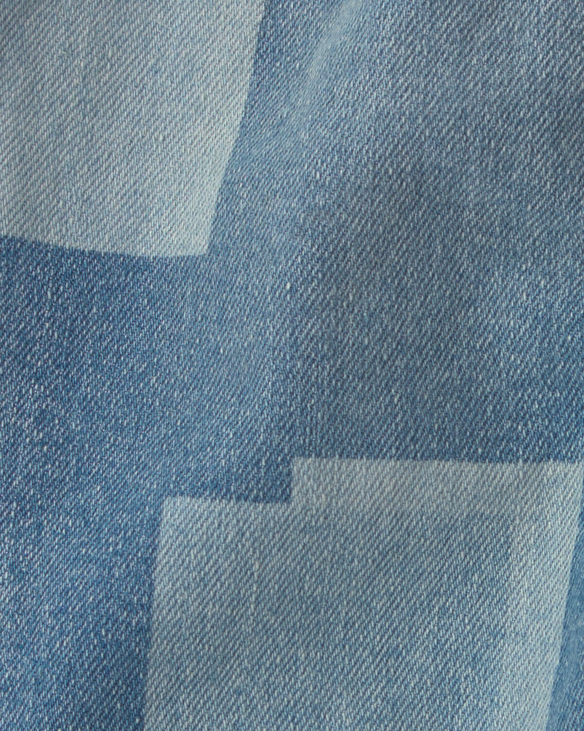 Baby Girl Patchwork Straight-Leg Jeans - Medium Wash - Image 3