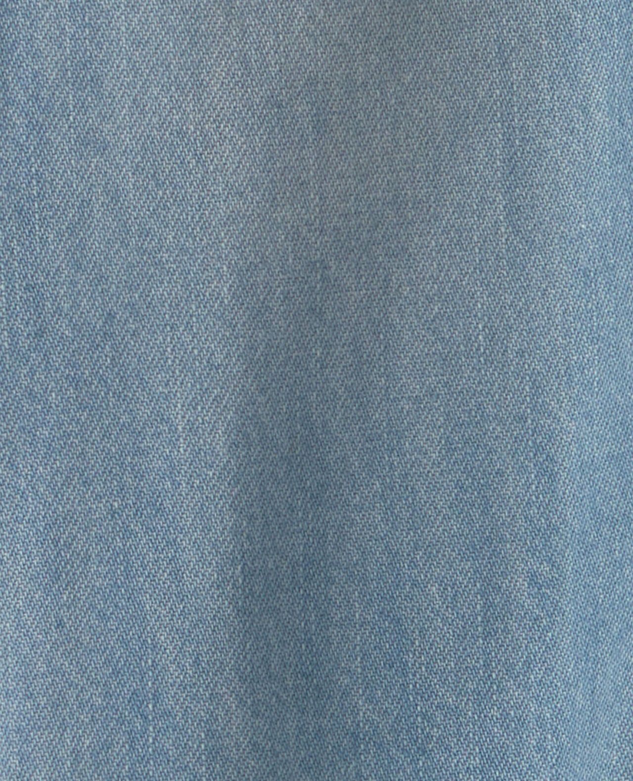 Baby Boy Denim Button-Down Bodysuit - Medium Wash - Image 3