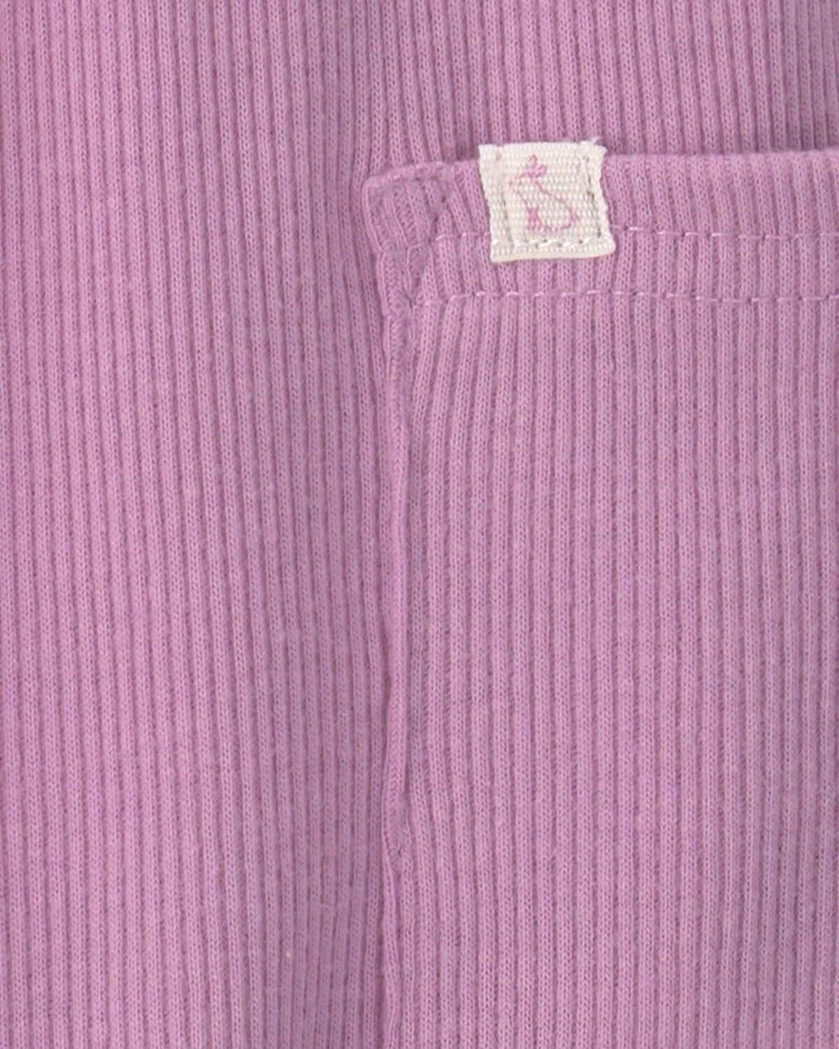 Baby Girl 2-Piece Long-Sleeve Overall Set - Purple - Image 5