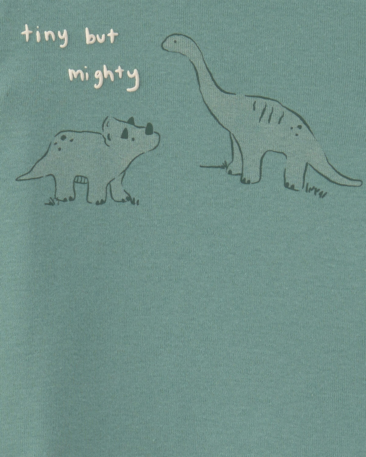 Baby Boy 4-Piece Dinosaur Outfit Set - Green/Ivory - Image 5