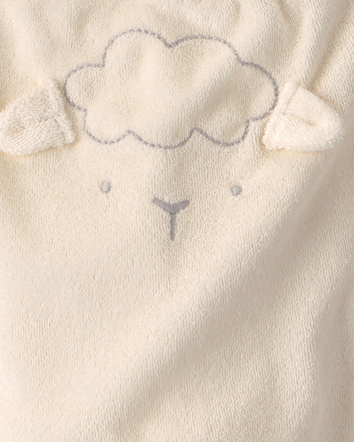 Baby 3-Piece Sheep Terry Layering Set - Ivory - Image 5
