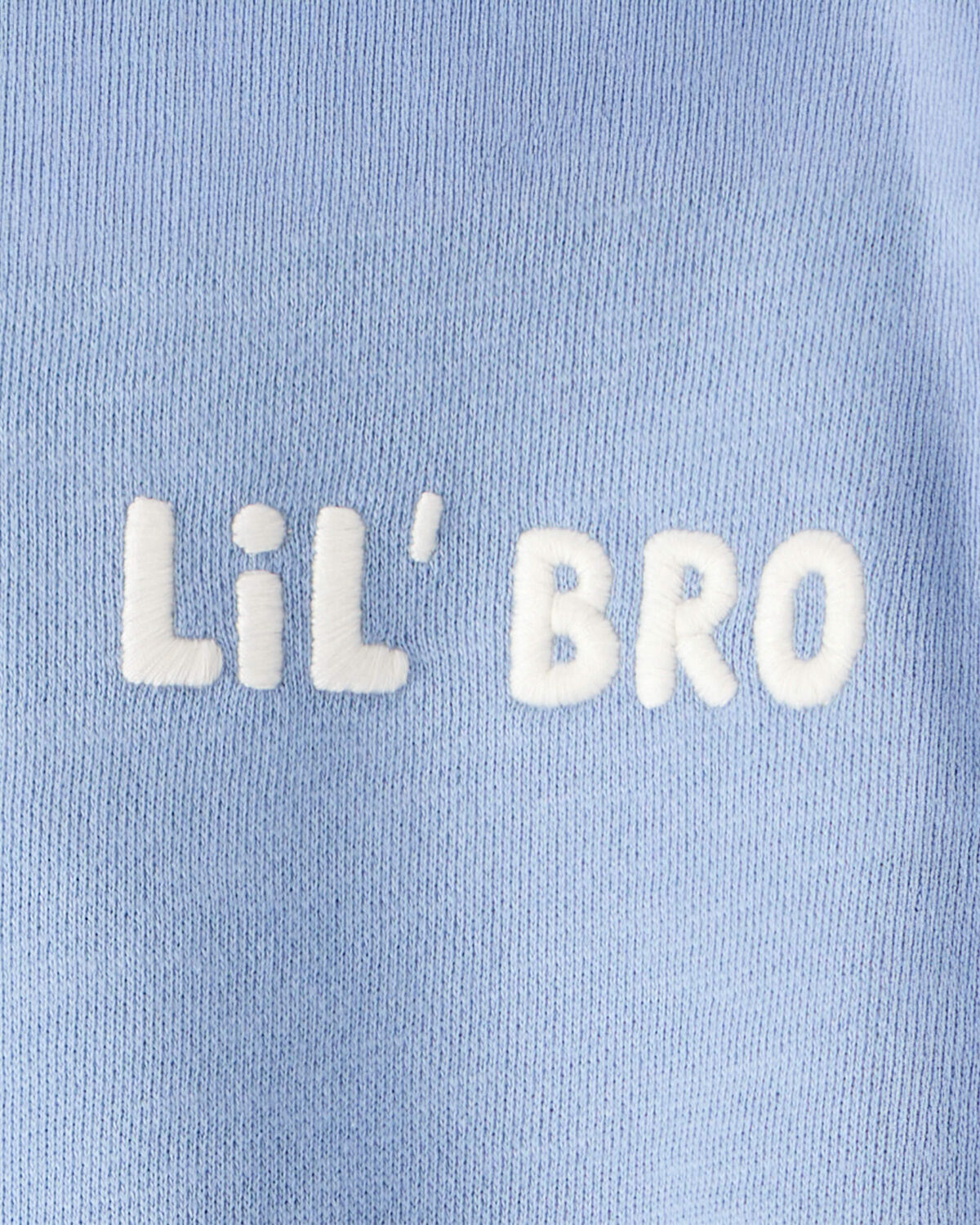 Baby Boy Organic Cotton Lil' Bro Bubble - Image 3