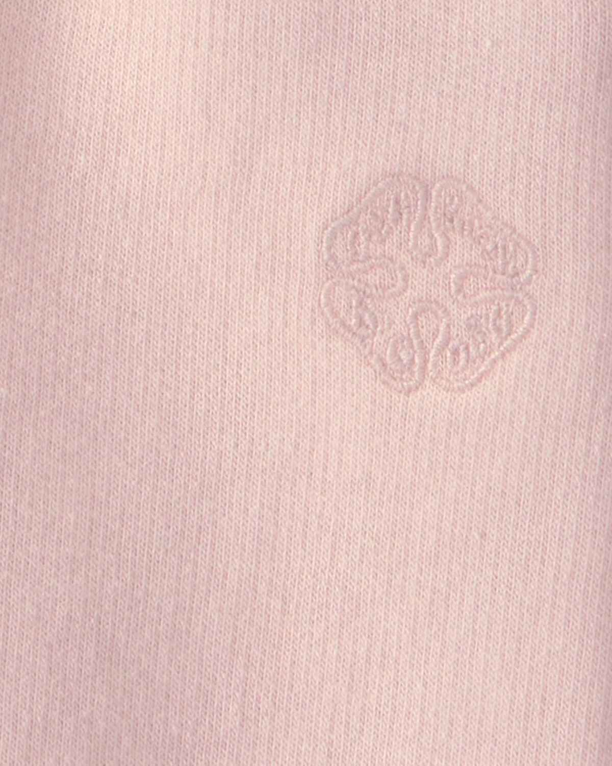 Baby Girl French Terry Drawstring Pants - Pink - Image 3