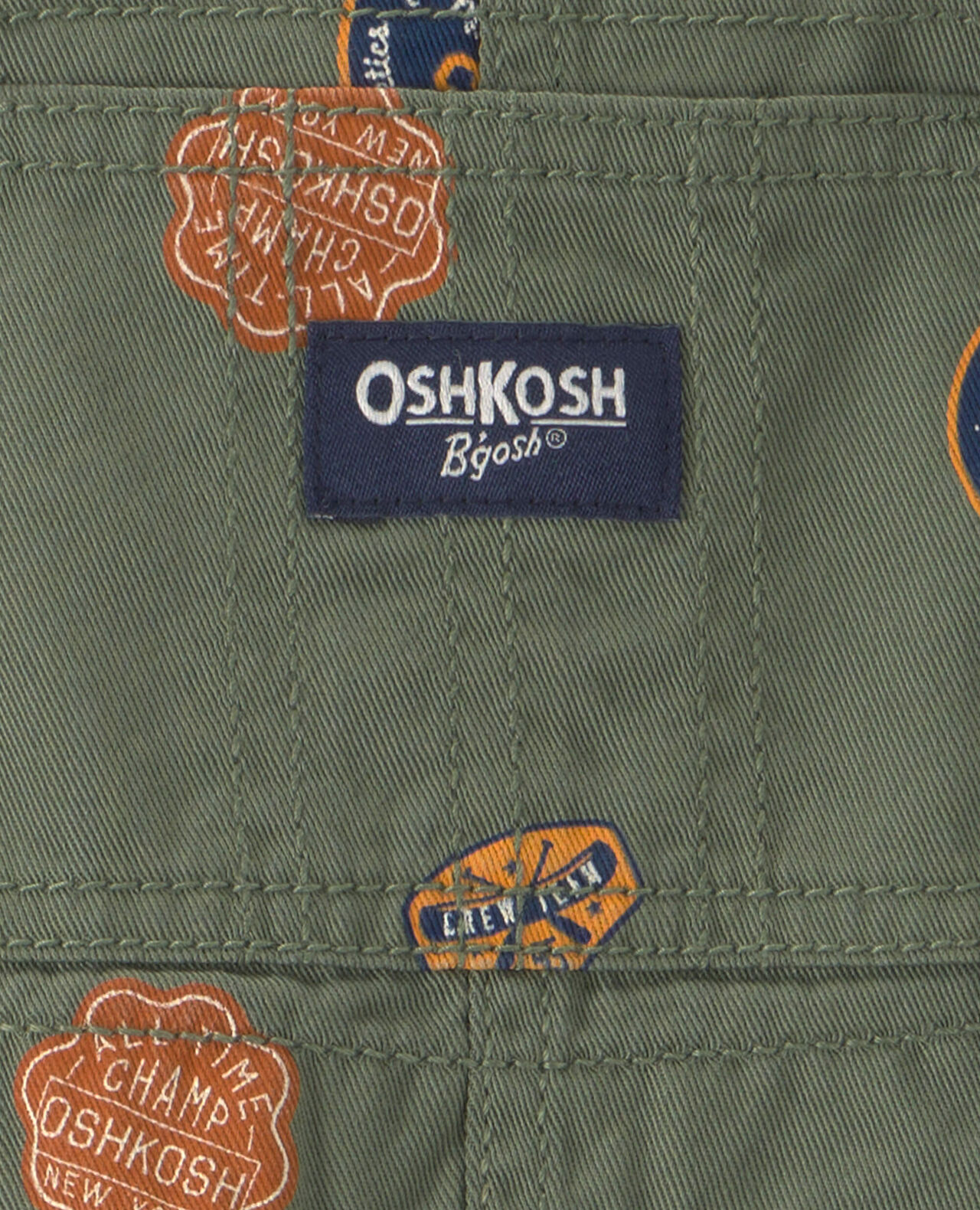 Baby Patch Logo Overalls - Green - Image 4