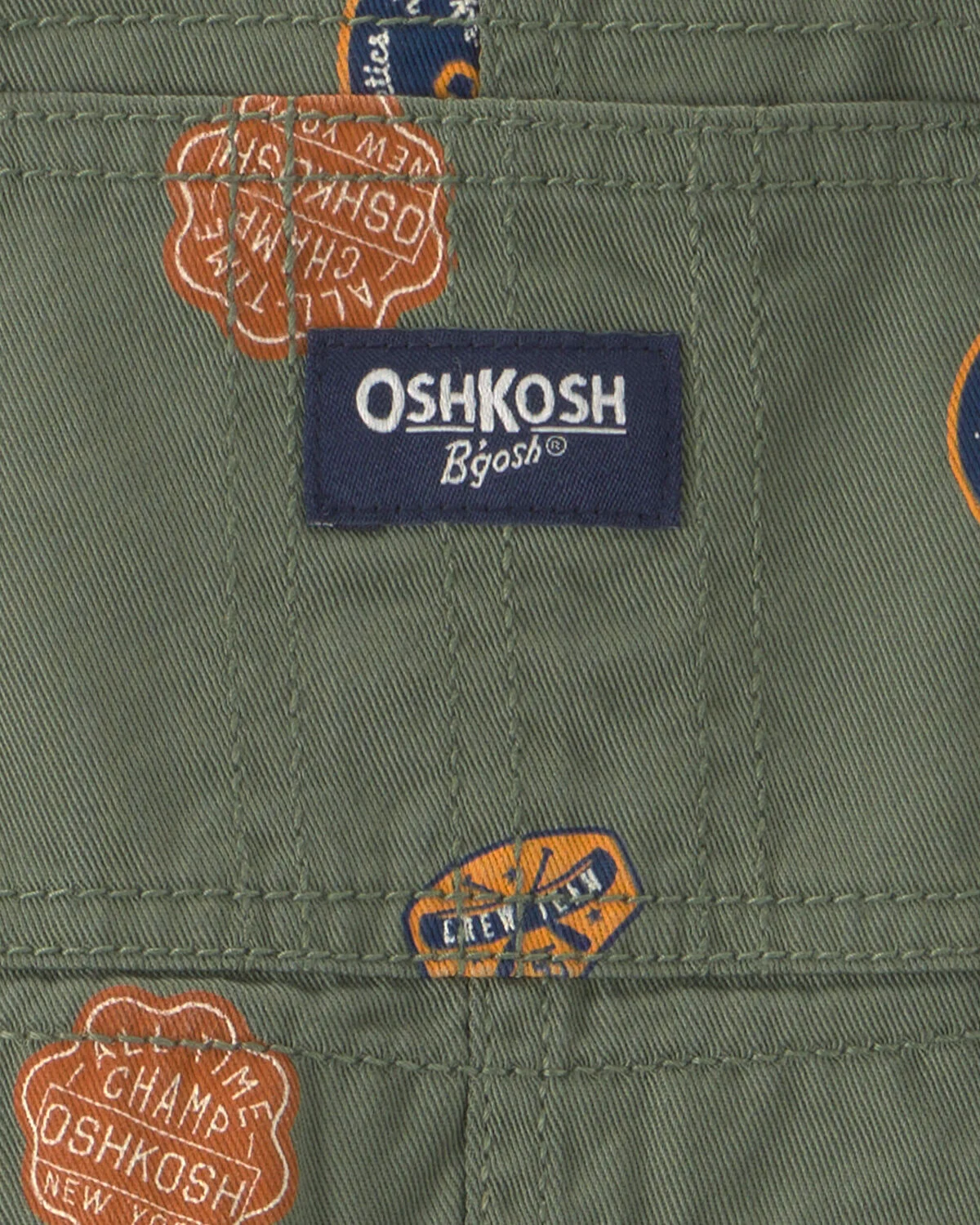 Baby Patch Logo Overalls - Green - Image 3