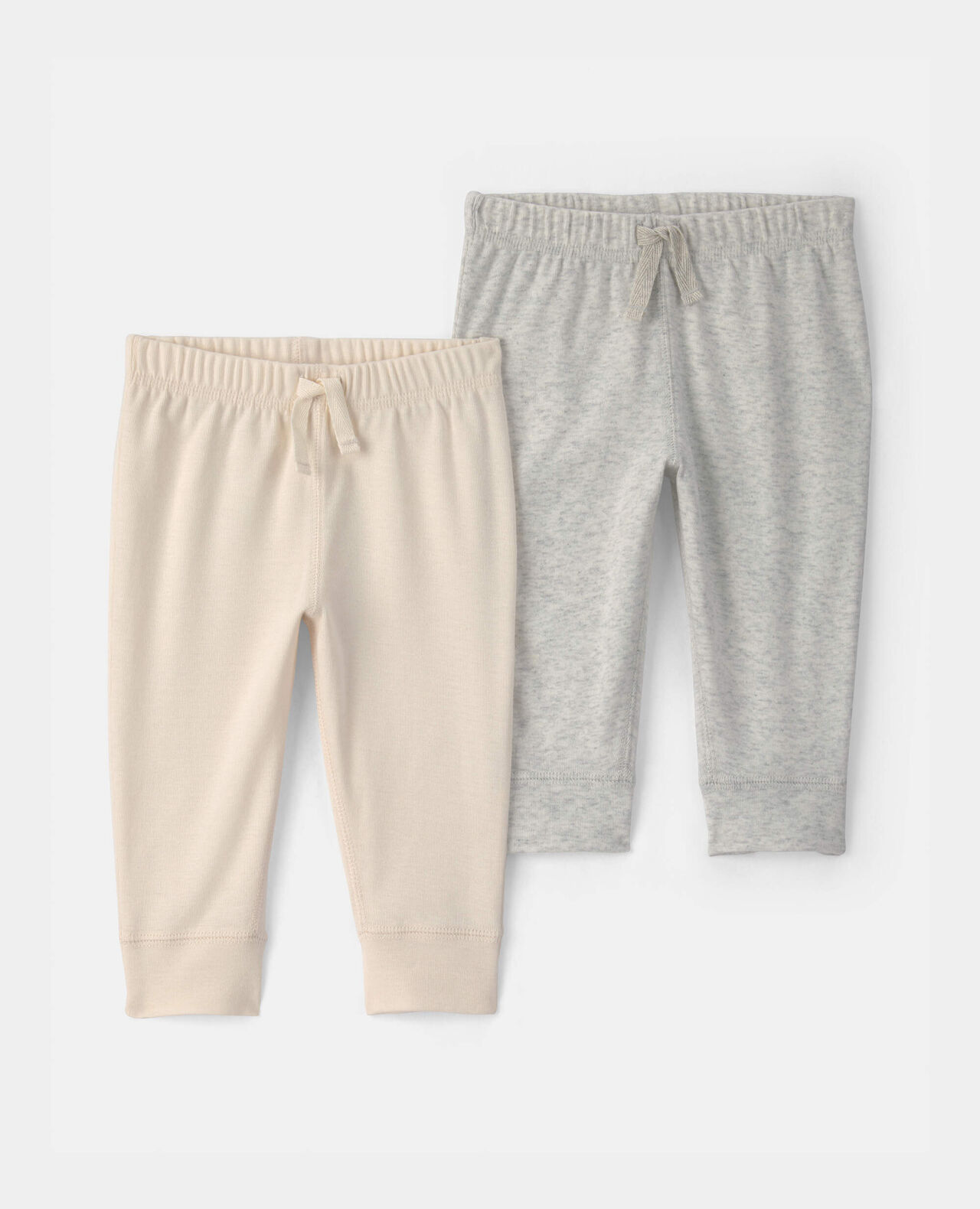 Baby 2-Pack Pants - Grey/Black - Image 6
