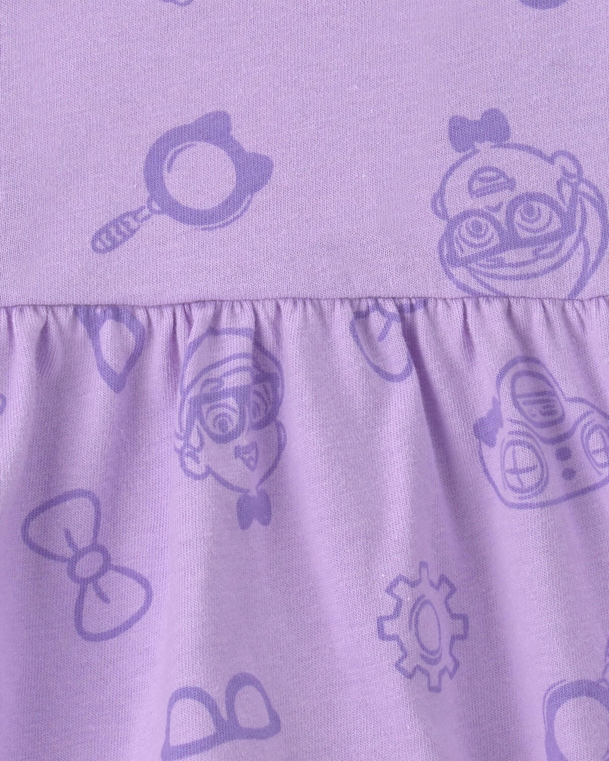 Baby Girl Blippi Short-Sleeve Dress - Purple - Image 3