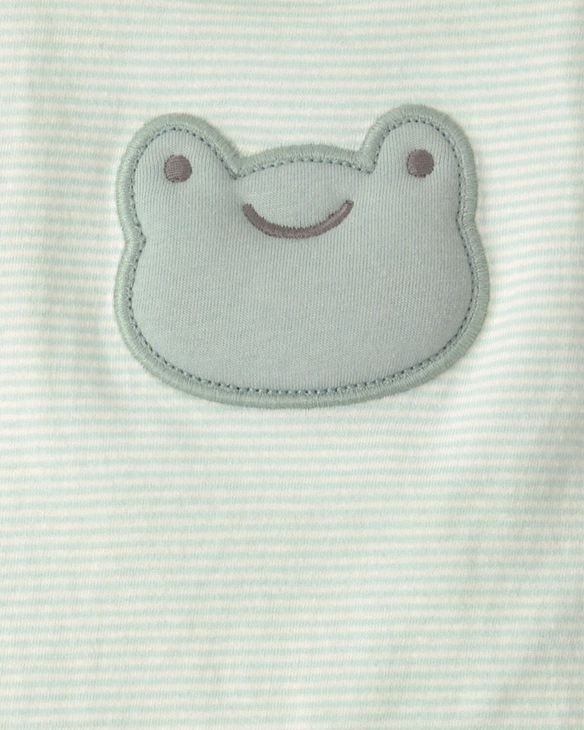 Baby Boy 3-Piece Frog Top & Pant Set - Green - Image 4