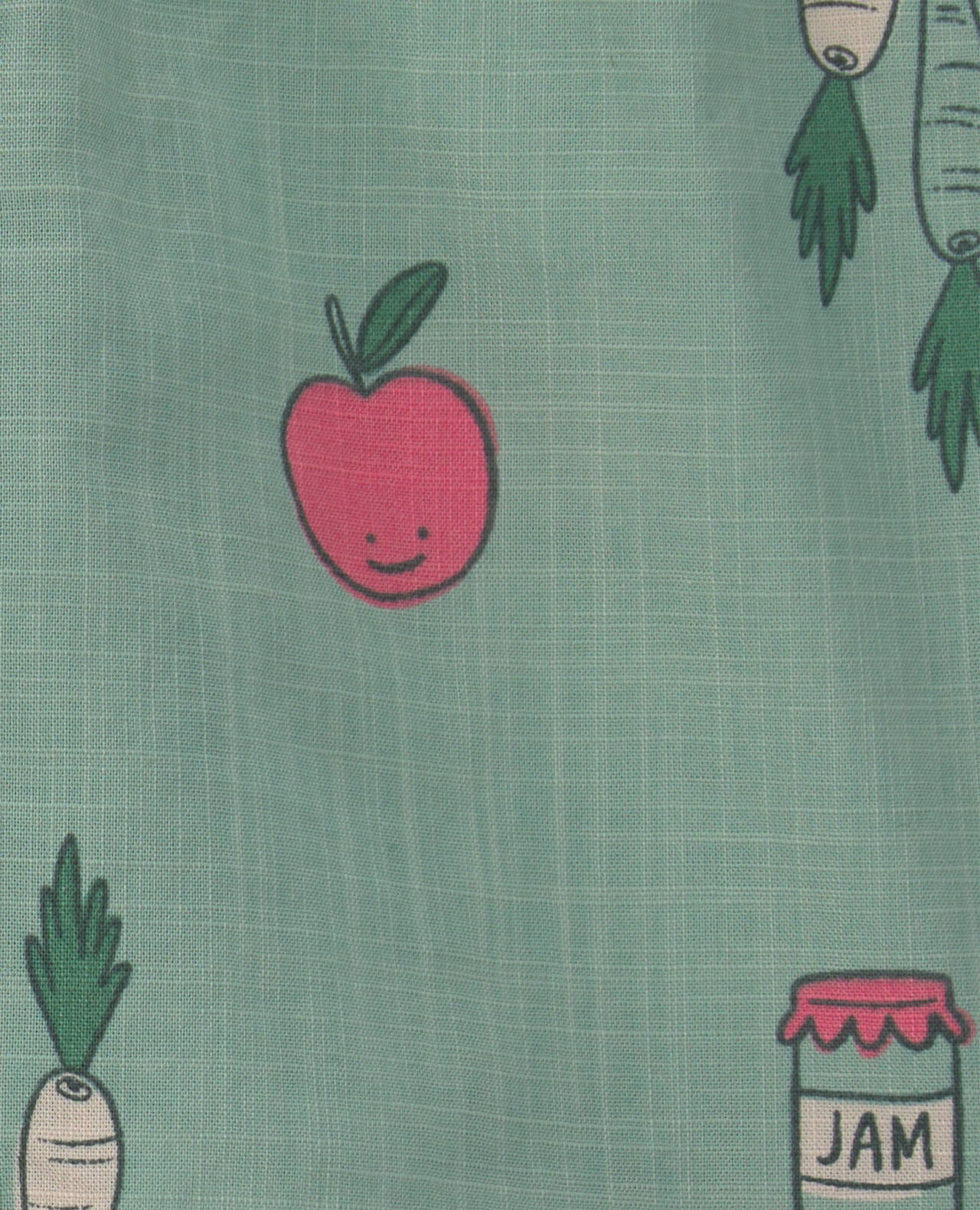 Baby Boy Veggie Fruit Shorts - Green - Image 4