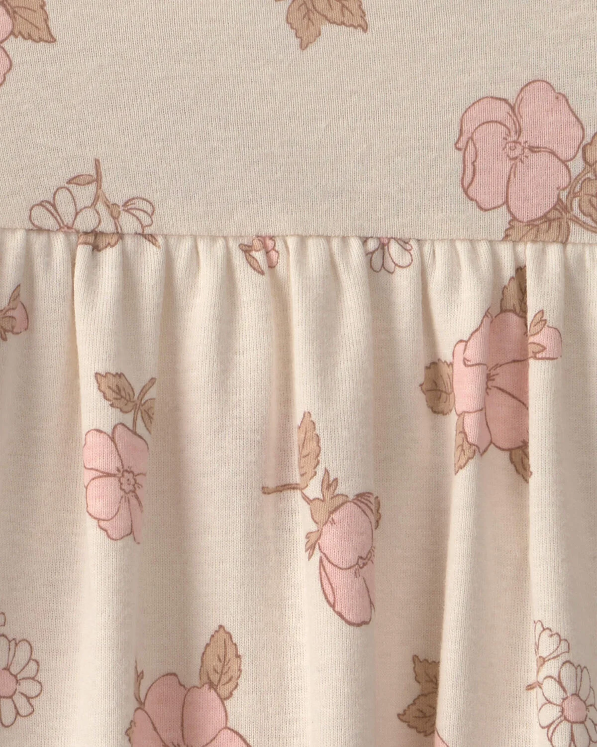 Baby Girl 2-Piece Floral Dress Set - Pink/Ivory - Image 4