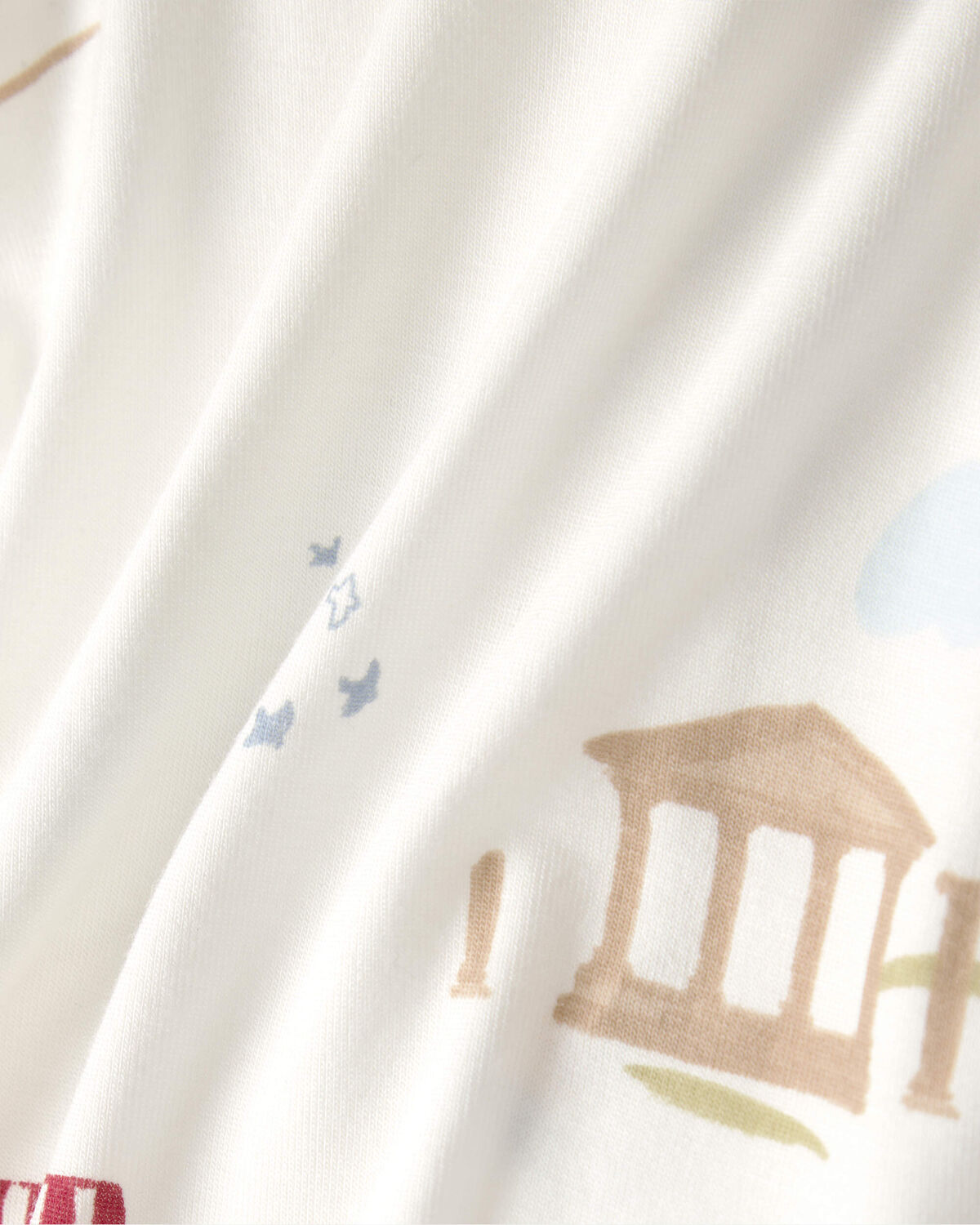 Baby Italy 2-Way Zip PurelySoft™ Sleep & Play Pajama - Cream - Image 7