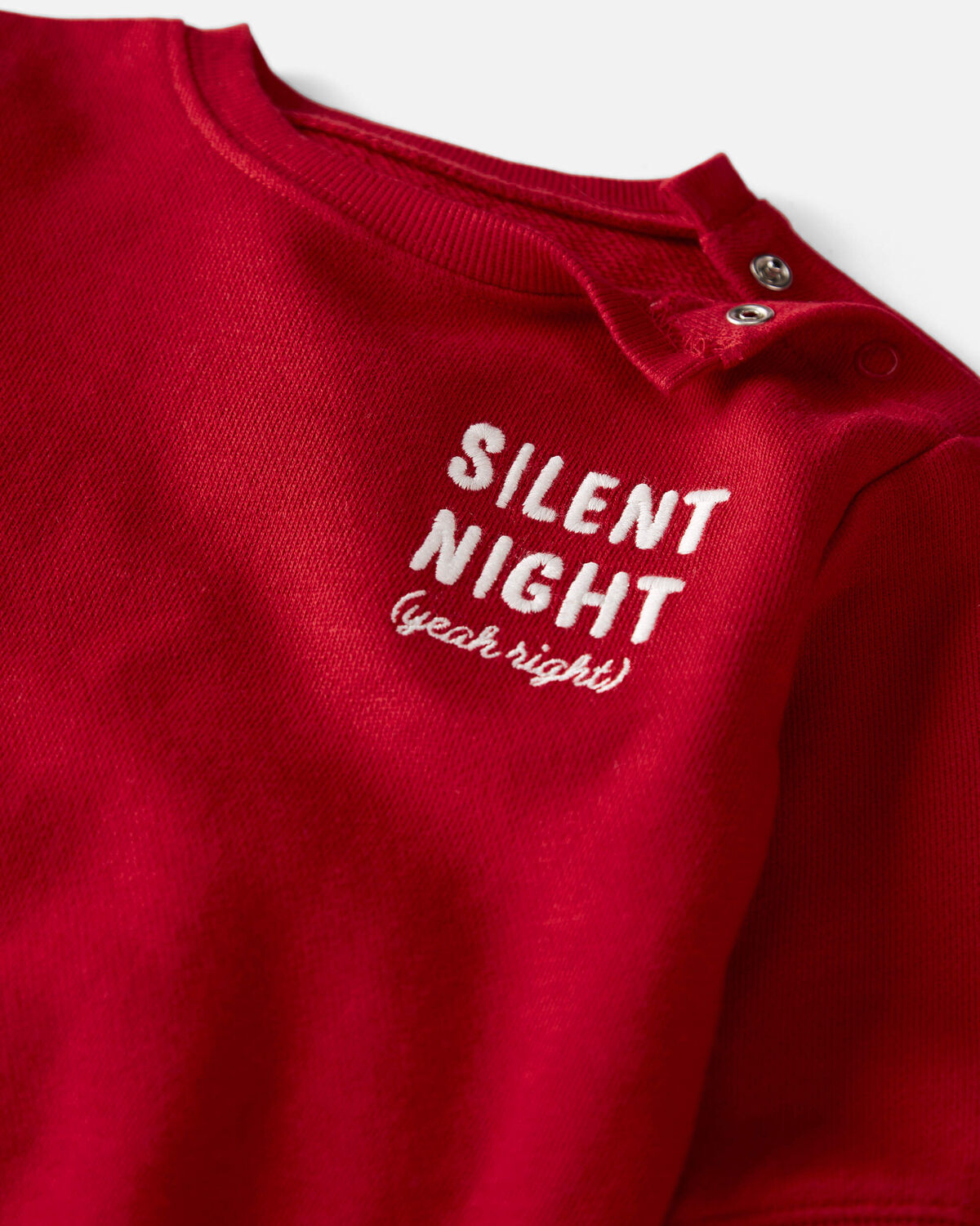 Baby Organic Cotton 'Silent Night' French Terry Bubble - Image 2