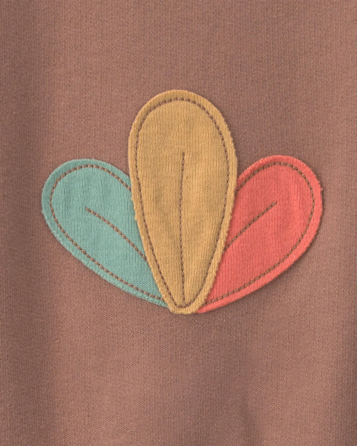Baby Turkey Thanksgiving French Terry Long-Sleeve Jumpsuit - Brown - Image 4