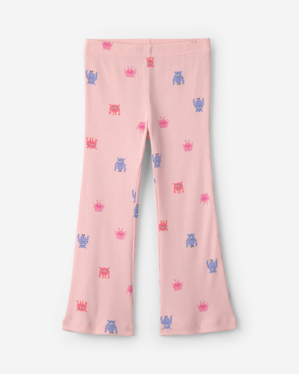 Baby Girl 2-Piece Monster Fleece Hoodie & Pant Set - Pink - Image 2