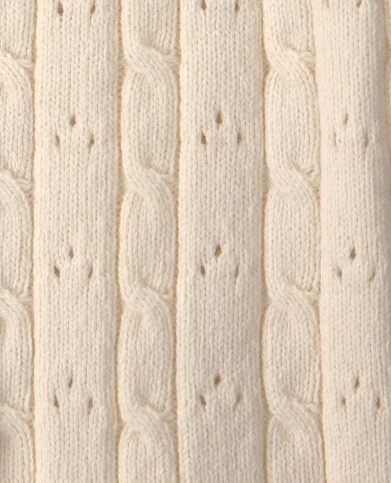 Baby Girl Fair Isle Cardigan Sweater - Cream - Image 7