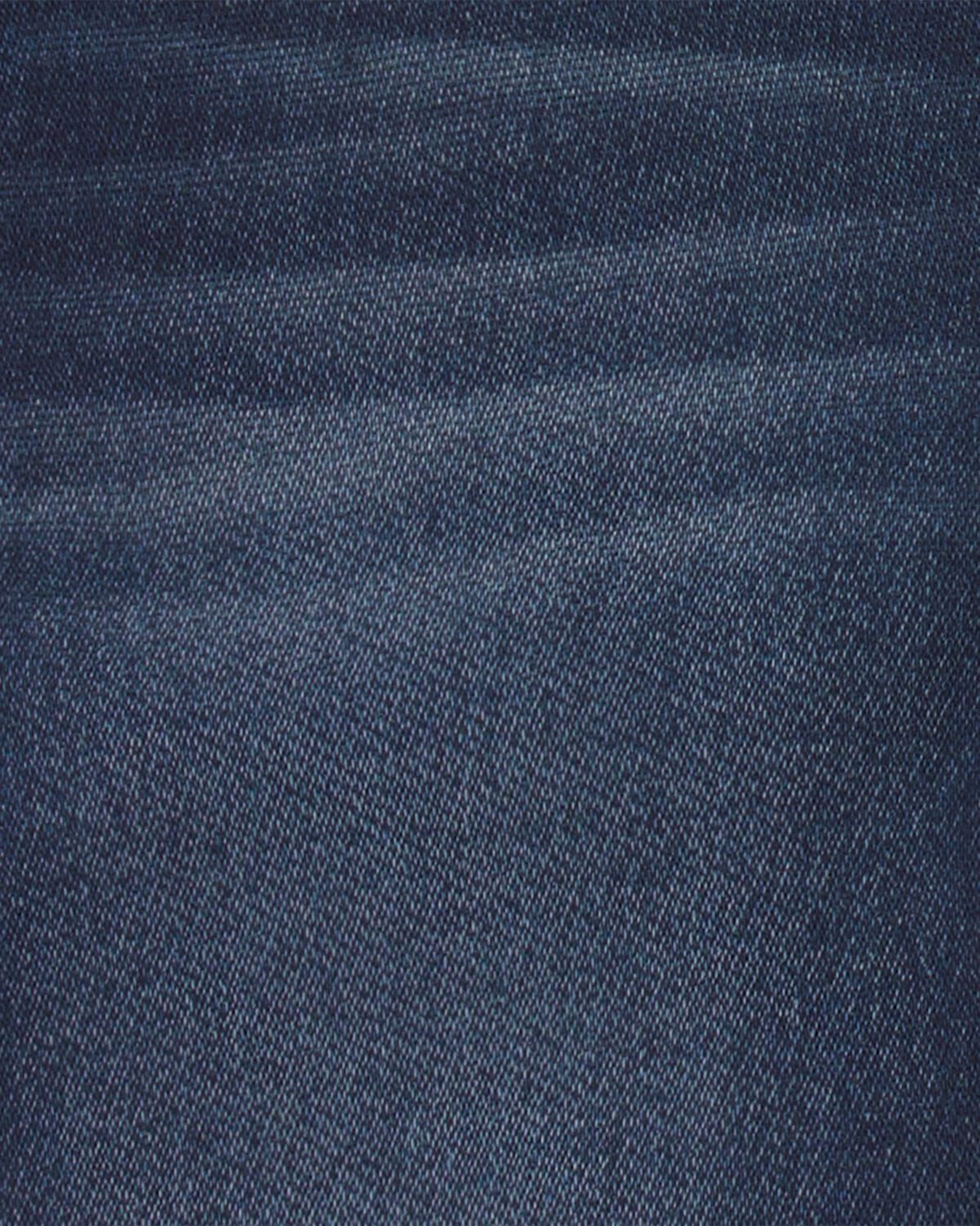 Baby Boy Denim Overalls - Dark Wash - Image 2