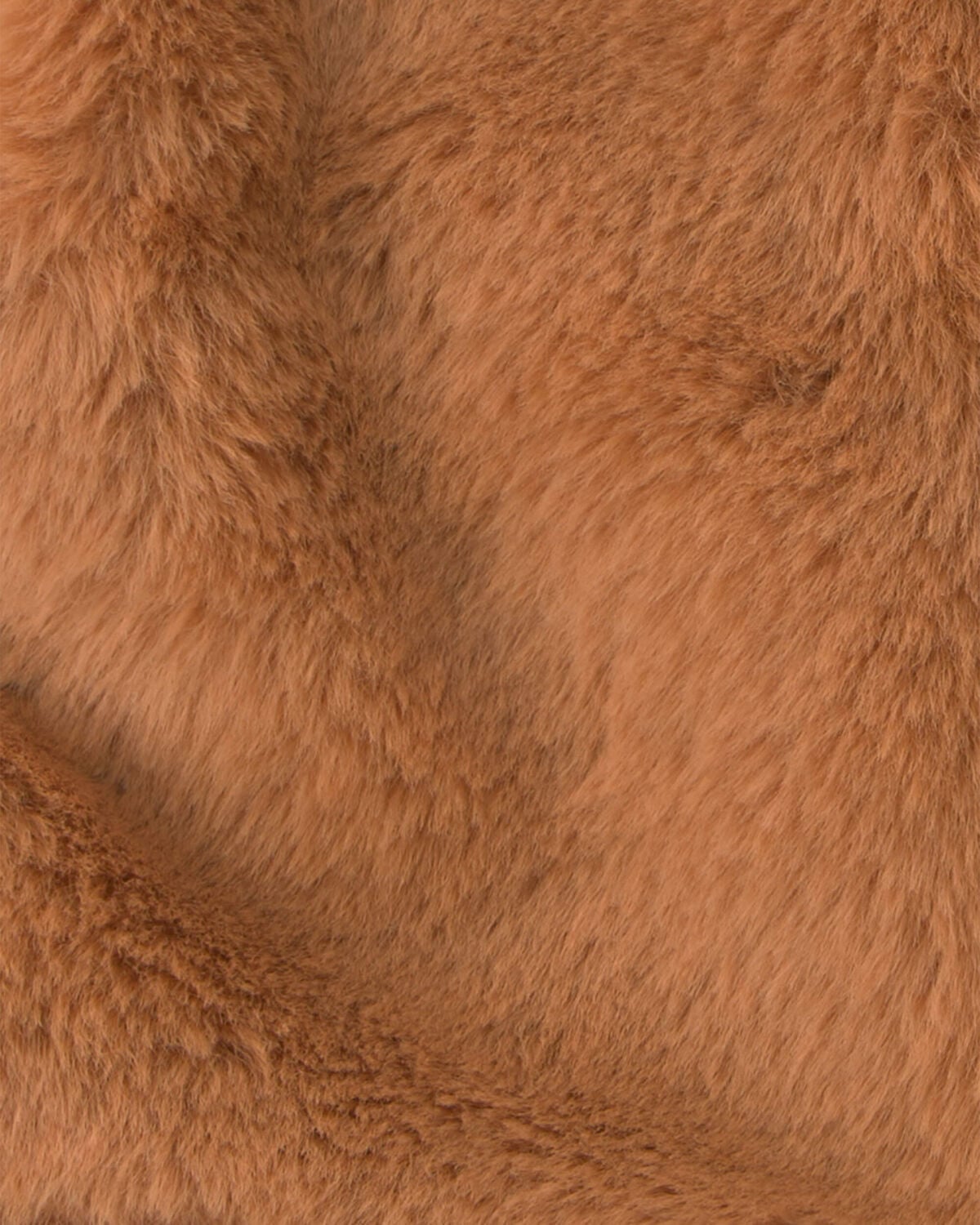 Baby Girl Faux Fur Vest - Brown - Image 3