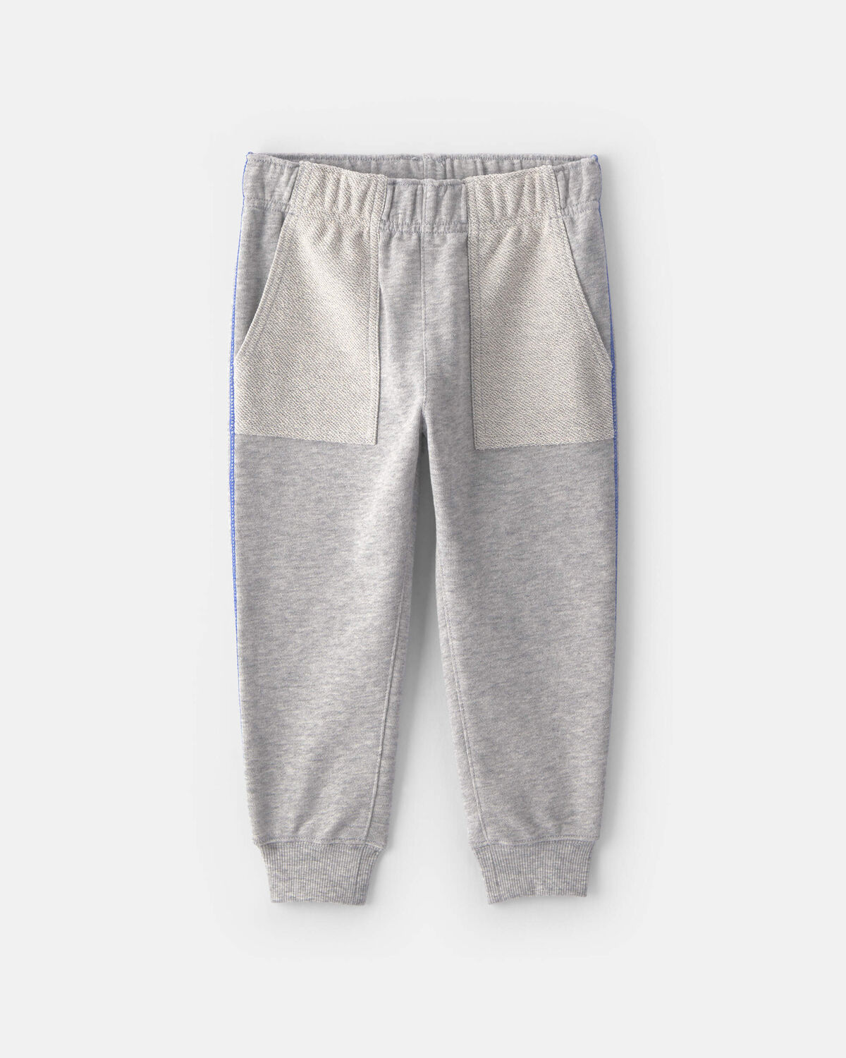 Baby Boy 2-Piece 'Team Player' French Terry Sweatshirt & Pant Set - Grey - Image 3