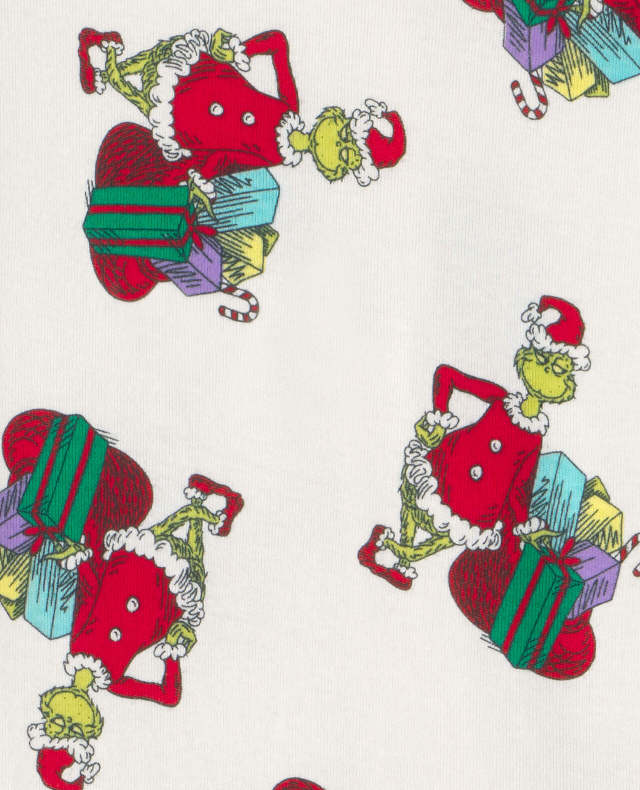 Baby 1-Piece Disney Mickey Mouse Christmas 100% Cotton Snug Fit Footed Pajama - Blue - Image 7