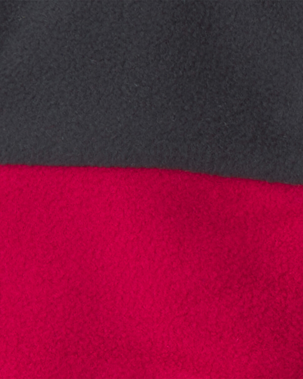 Baby Boy 3-Piece Christmas Fleece Layering Set - Red/Black/Cream - Image 3