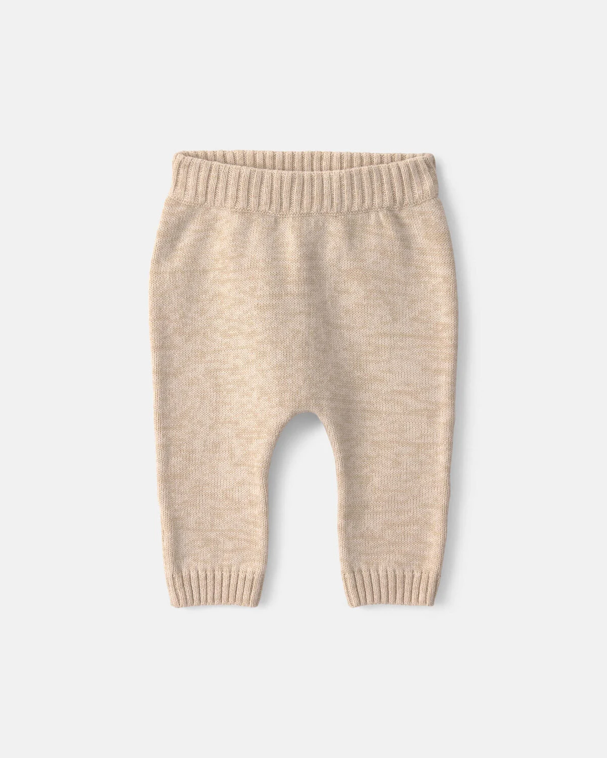 Baby Boy 3-Piece Cotton Sweater Layering Set - Cream - Image 3