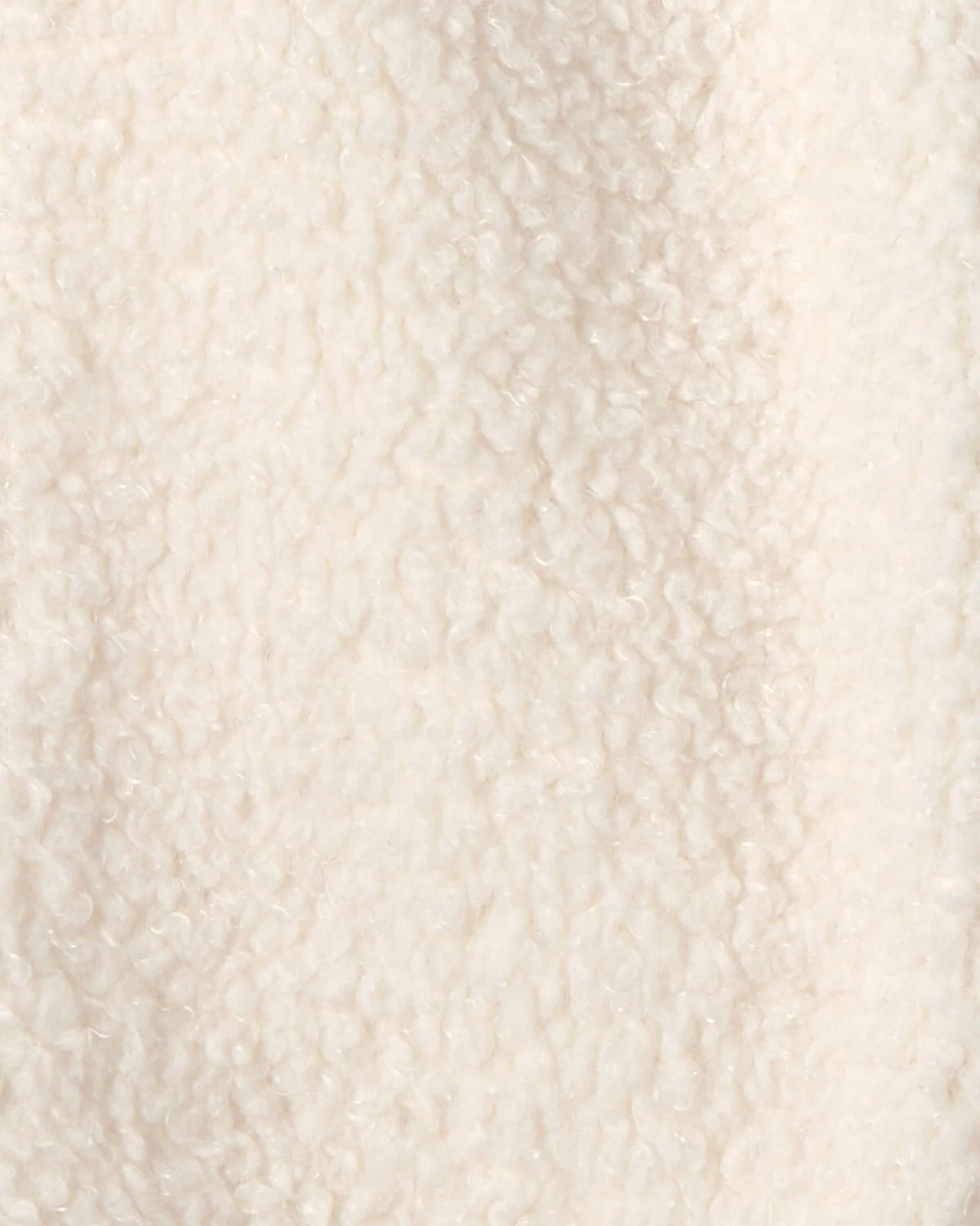 Baby 2-Piece Lamb Fleece Long-Sleeve Top & Pant Set - Cream - Image 4