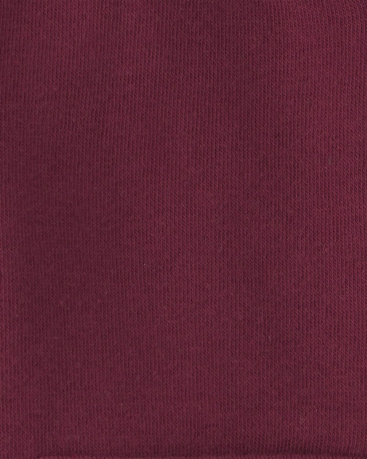 Baby Boy Fleece Zip-Up Hoodie - Burgundy - Image 2