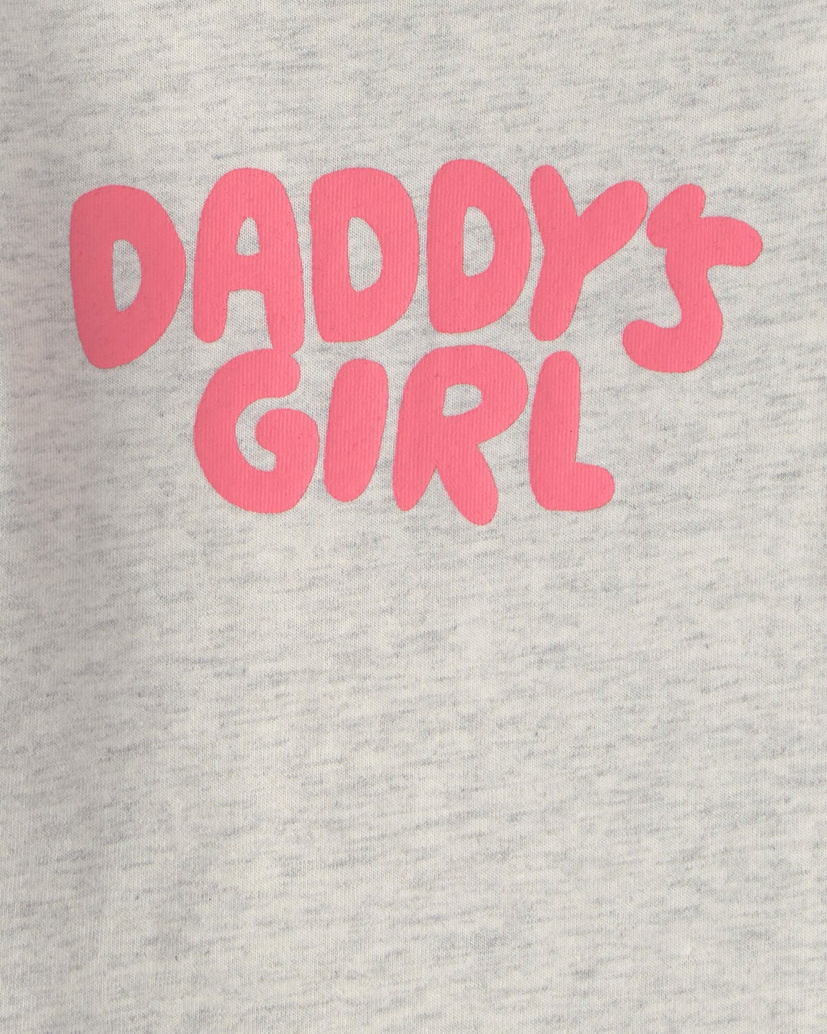 Baby Girl 'Daddys Girl' Long-Sleeve Graphic Bodysuit - Grey - Image 2