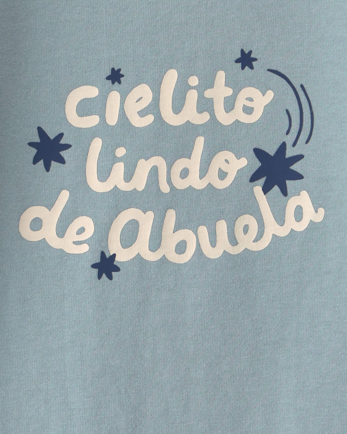 Baby 'Cielito Lindo De Abuela' Long-Sleeve Graphic Bodysuit - Blue - Image 2