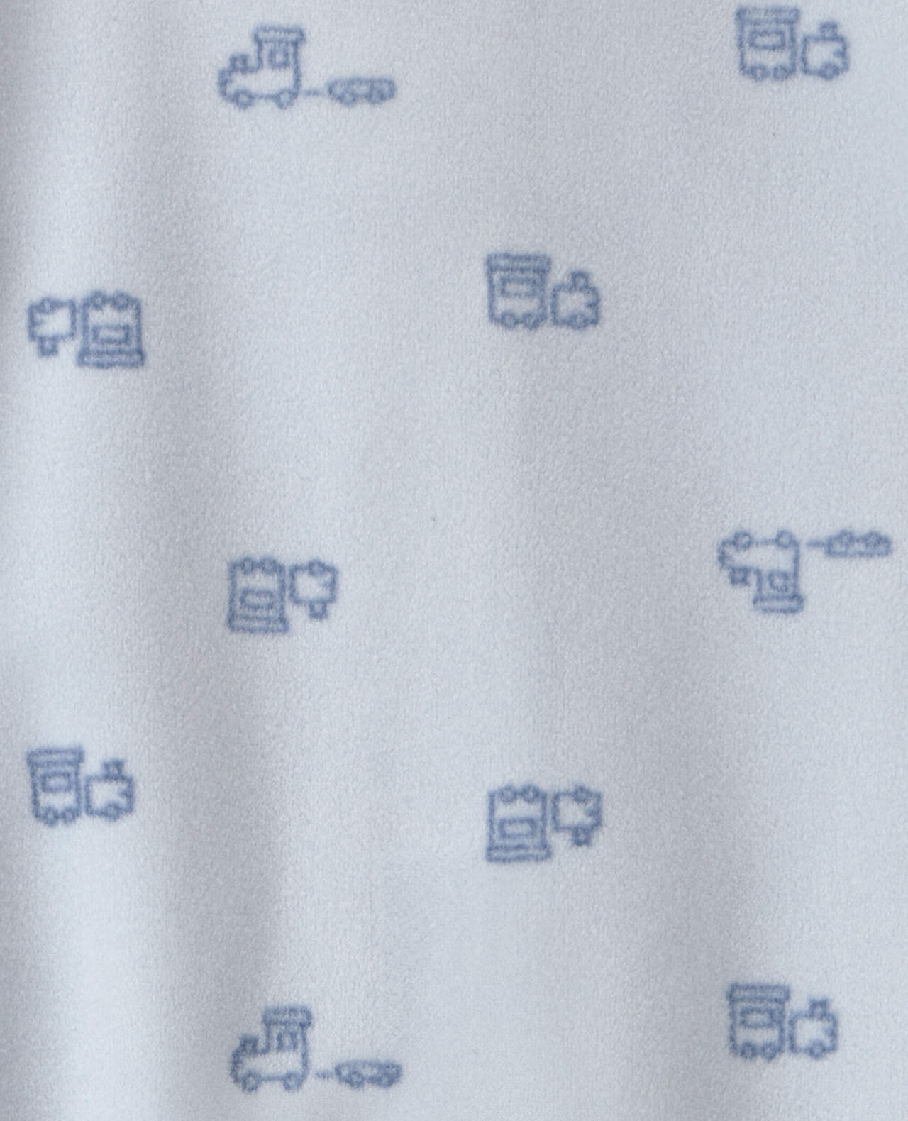 Baby Boy 'Baby Brother' Fleece 2-Way Zip Sleep & Play Pajamas - Blue - Image 5